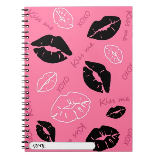 libreta con fondo xoxo notitieboek (Voorkant)