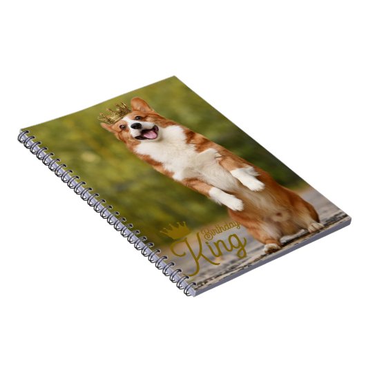 Libreta con imagen de Corgi Notitieboek (Rechterzijde)