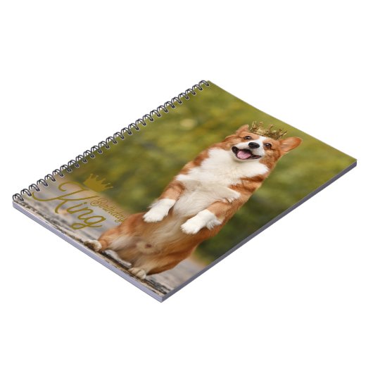 Libreta con imagen de Corgi Notitieboek (Linkerzijde)
