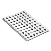 Libreta con patas de gato en espiral notitieboek (Rechterzijde)