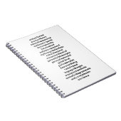 Libreta conceptos apuestos notitieboek (Rechterzijde)