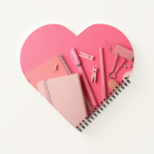 libreta de corazón  notitieboek (Achterkant)