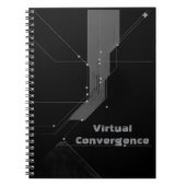 Libreta Espiral 'Glitch Controlado' - Arte Abstrac Notitieboek (Voorkant)