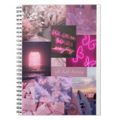 Libreta esthetische collage notitieboek (Voorkant)