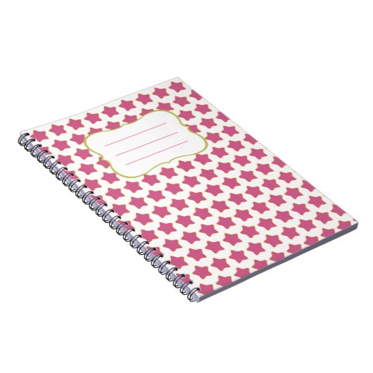 Libreta Estrellas Rosa Notitieboek (Rechterzijde)