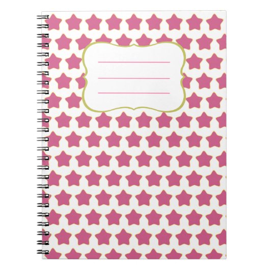 Libreta Estrellas Rosa Notitieboek (Voorkant)