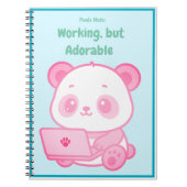 Libreta Panda Adorable Notitieboek (Voorkant)