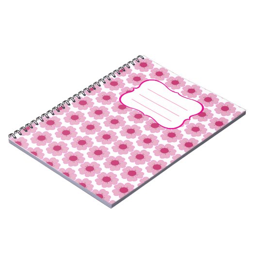 Libreta Pink Flor  Notitieboek (Linkerzijde)