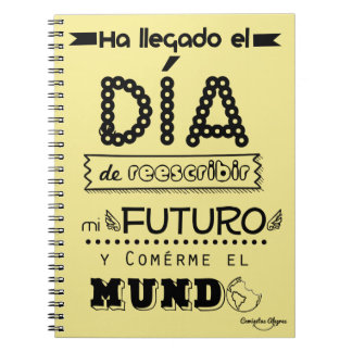 Libreta reescribir mi futuro personalizable notitieboek