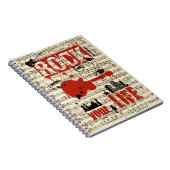 Libreta Rock je leven 2 Notitieboek (Rechterzijde)