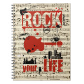 Libreta Rock je leven 2 Notitieboek (Voorkant)