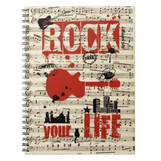 Libreta Rock je leven 2 Notitieboek