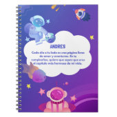 Libreta sencilla personalizada notitieboek (Voorkant)