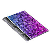 Libreta spiral de diseño abstracto. notitieboek (Rechterzijde)