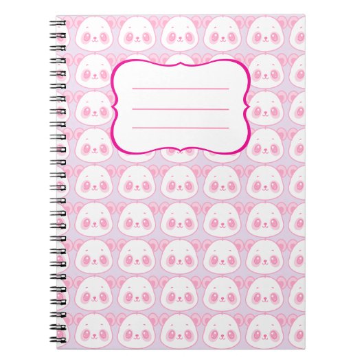 Libreta Sweet Panda Notitieboek (Voorkant)