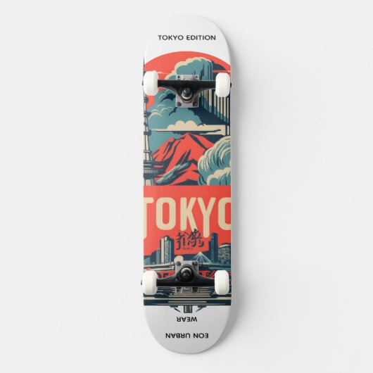 LIBRETA TOKYO EDITION PERSOONLIJK SKATEBOARD (Voorkant)