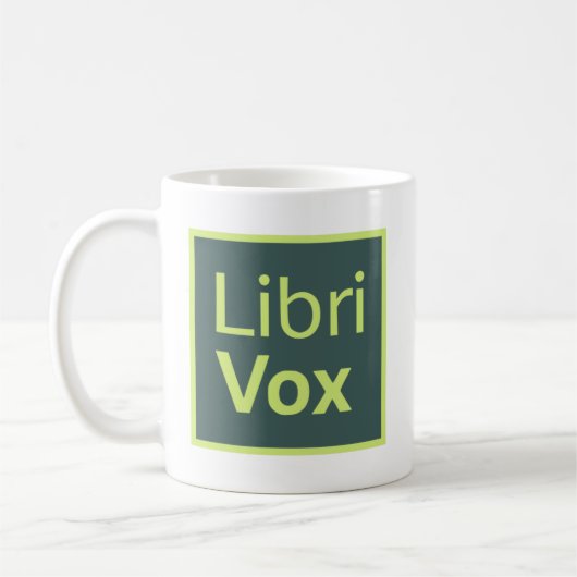 LibriVox Mug Koffiemok (Links)
