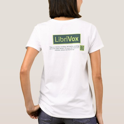 LibriVox Shirt - Style 1 (Achterkant)