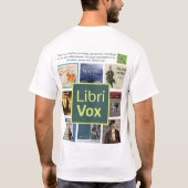 LibriVox Shirt - Style 2 (Achterkant)