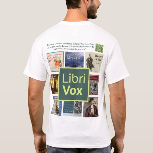 LibriVox Shirt - Style 2 (Achterkant)