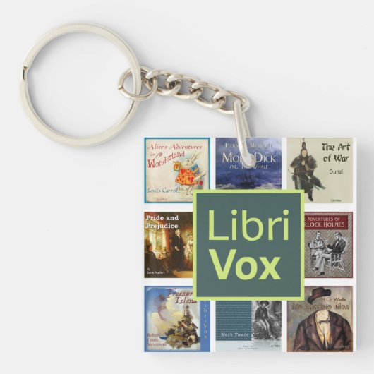 LibriVox Sleutelhanger (voorkant)