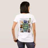 LibriVox T-shirt - Stijl 2 (Achterkant volledig)