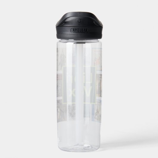 LibriVox Water Bottle Waterfles (Achterkant)