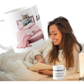 Librocubicularis booklovers lezen in bed koffiemok