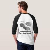 Libs kan uitstellen door RoseWrites T-Shirt (Achterkant volledig)