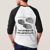 Libs kan uitstellen door RoseWrites T-Shirt (Achterkant)