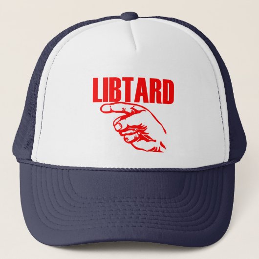 Libtard Trucker Hat Pet (Voorkant)