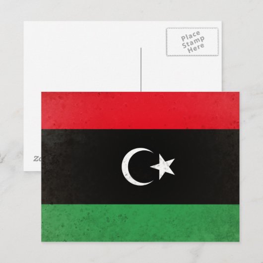 Libya Briefkaart (Voorkant / Achterkant)