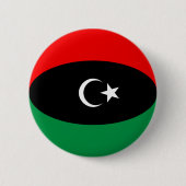 Libya Fisheye Flag Button (Voorkant)