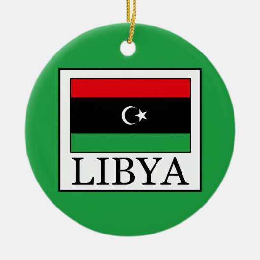 Libya Keramisch Ornament (Voorkant)