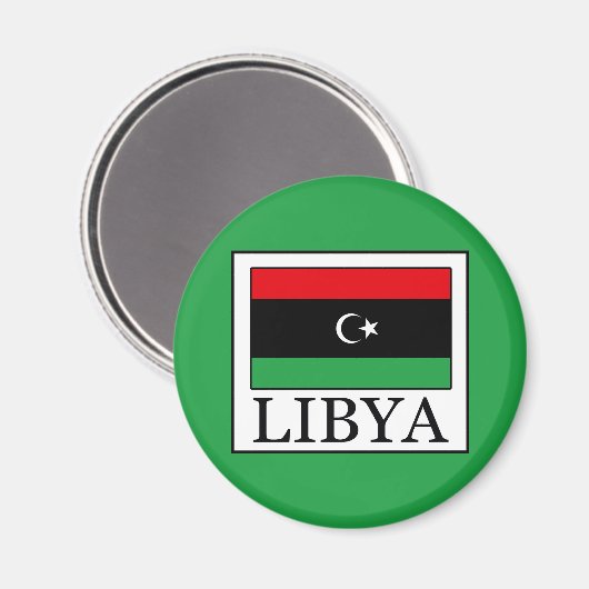 Libya Magneet (Voorkant / Achterkant)