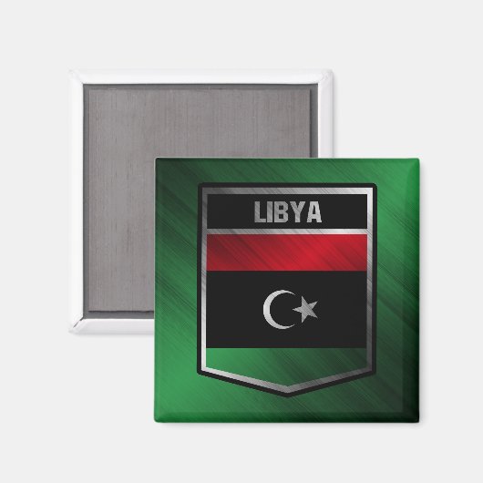 Libya Magneet (Voorkant / Achterkant)