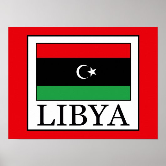 Libya Poster (Voorkant)