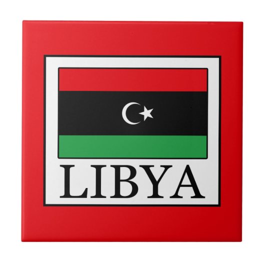 Libya Tegeltje (Voorkant)