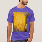 Libyan giraffes rock art funny t-shirt (Voorkant)