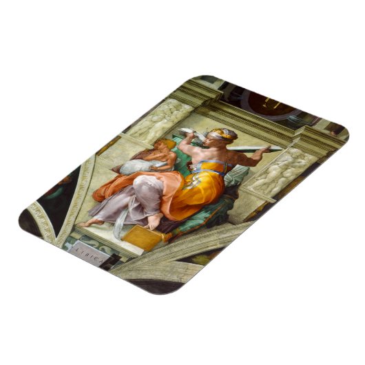 Libyan Sibyl door Michelangelo Magneet (Linkerzijde)