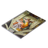 Libyan Sibyl door Michelangelo Notitieboek (Linkerzijde)