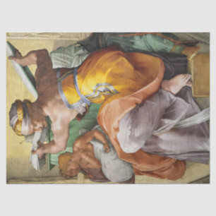 Libyan Sibyl, Sistine Chapel door Michelangelo Tissuepapier