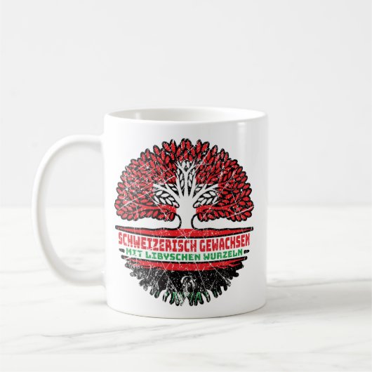 Libyen Libysch Schweizer Schweiz Baum Wurzel Koffiemok (Links)