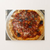 Licata Slice of Sicily | Rustieke Olijven Pizza Legpuzzel (Horizontaal)
