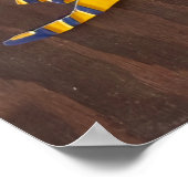 License Plate Map large wall poster (Hoek)