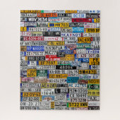 License Plate puzzle Legpuzzel (Verticaal)