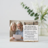 Licensed Insurance Agent Marketing Postcard – 2026 Feestdagenkaart (Staand voorkant)