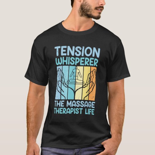 Licensed Massage Therapist Massage Therapy Massagi T-shirt (Voorkant)