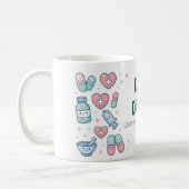 Licensed Pharmacist Personalized Mug | Cute Pharma Koffiemok (Links)