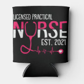 Licensed Practical Nurse Est LPN LVN Grad Student Blikjeskoeler (Voorkant)